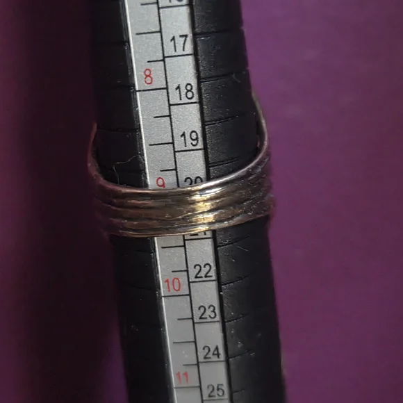 Or Paz Silver and Black Statement Ring - Picture 5 of 7